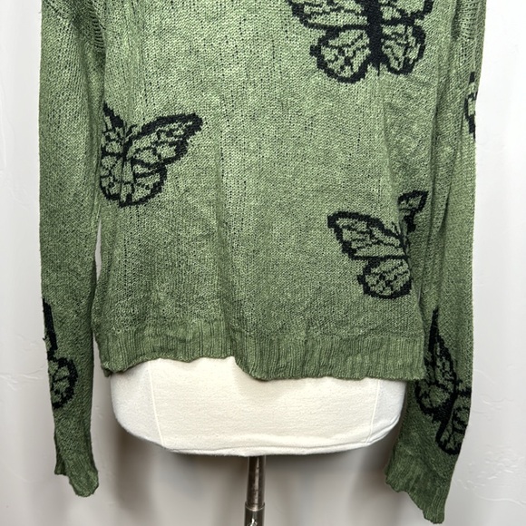 Just Polly butterfly sweater Size Small - Picture 8 of 10